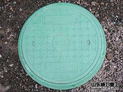 315噸四柱液壓機壓制的600mm規(guī)格井蓋
